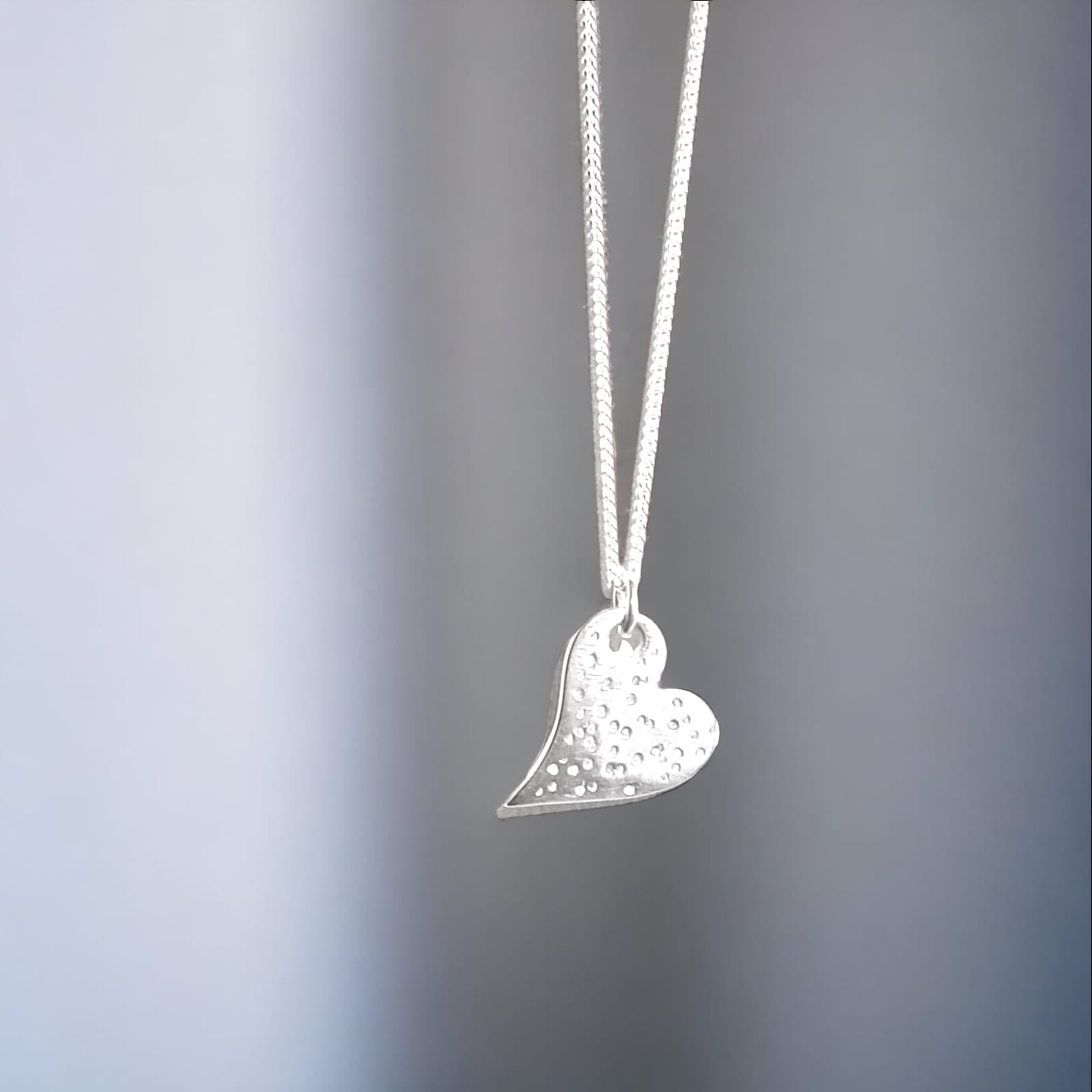 NEW- SK -  Home is where the heart is - stunning fine silver ashes pendant - 2-3 weeks - a special offer is in the menu
