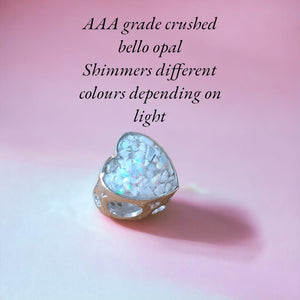 SK - Mum ashes charm bead - resin colour choice - 4 weeks