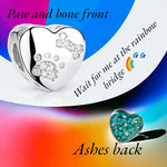 Load image into Gallery viewer, pet loss memorial jewellery charm bead 
