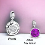 Load image into Gallery viewer, Forever Love Ashes charm for Pandora style bracelet or pendant
