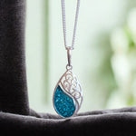 Load image into Gallery viewer, SK - Teardrop Of Serenity, Memorial pendant - 2-3 weeks
