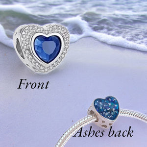 memorial ashes charm beads