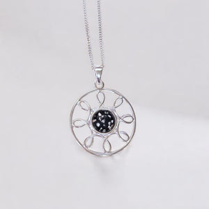 SK - Modern Circle memorial pendant - one or 3-for-2