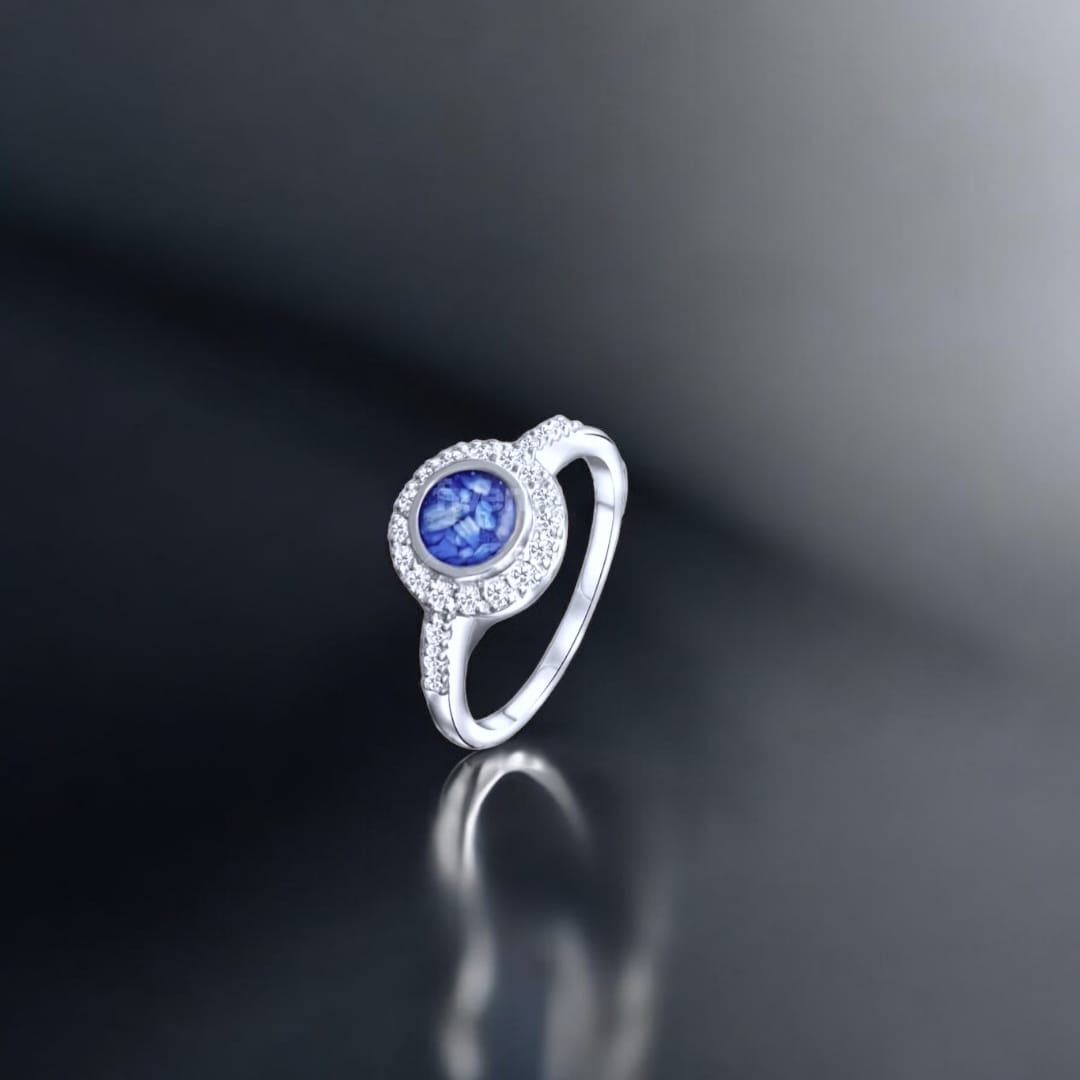 SK - The "Eternal Halo" Memorial Ring - SEE VIDEO