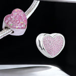 Load image into Gallery viewer, memorial ashes charm bead for Pandora bracelet
