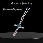 Load image into Gallery viewer, memorial ashes jewellery
