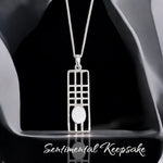 Load image into Gallery viewer, Classy Mackintosh - Breastmilk Pendant Necklace
