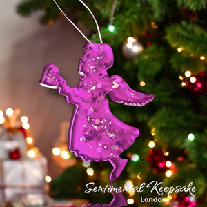 Christmas Angel with Ashes or Breastmilk (orders over £60)