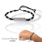 Load image into Gallery viewer, SK- Serenity - Self - Fill Memorial Ashes Bracelet. Ashes/hair/fur - One or 3 for 2
