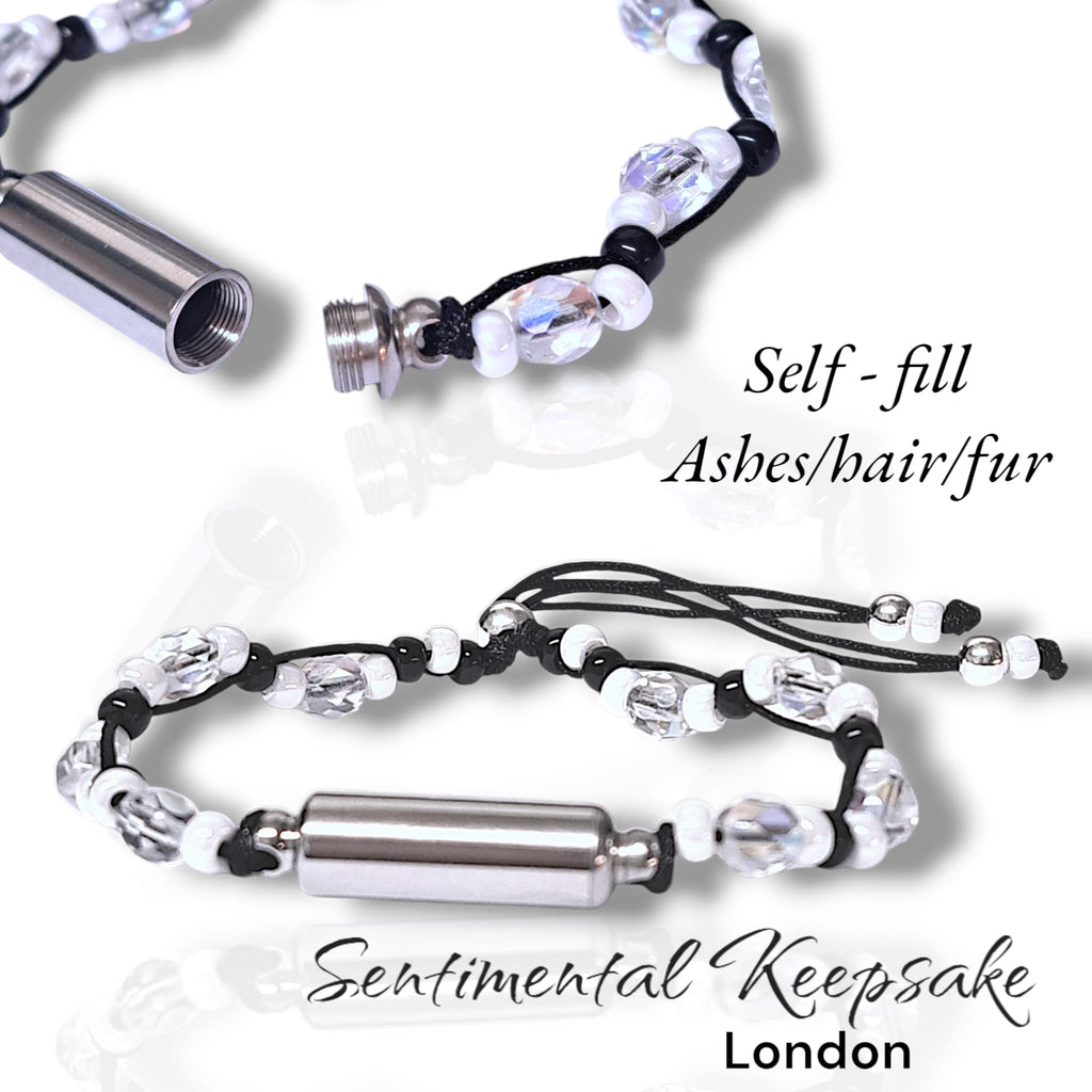 self fill memorial jewellery