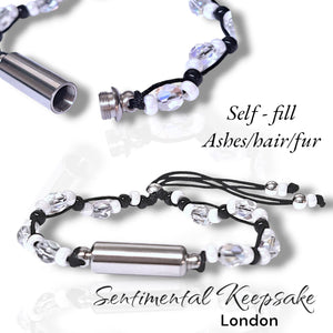 self fill memorial jewellery