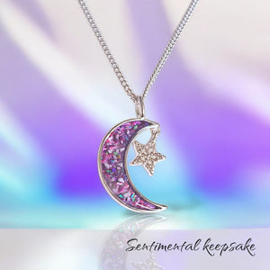 NEW - SK - I Love You To The Moon And Back - Memorial Pendant