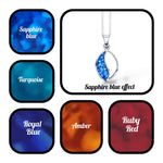 Load image into Gallery viewer, Beloved Hearts Memorial Ashes Pendant By Sentimental Keepsake - See Video
