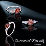 Load image into Gallery viewer, Memorial Ashes Ring - Close To Me By Sentimental Keepsake - SEE VIDEO
