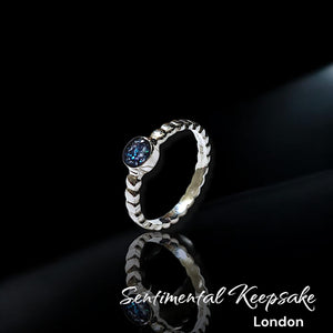 Memorial Ashes Ring  2 for 1 - An Angel's Touch - Classic Everyday Ring By Sentimental Keepsake(popular)