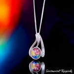 Load image into Gallery viewer, Rainbow bridge memorial jewellery
