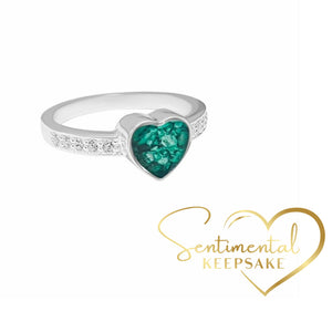 ashes heart ring 