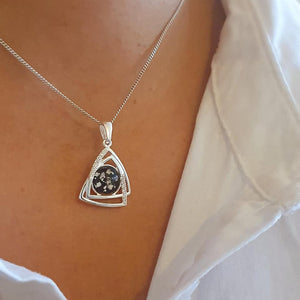 SK Chic memorial pendant with CZ stones 2-4 weeks