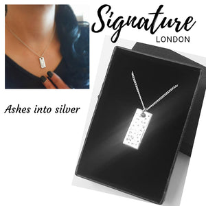 ashes into silver jewellery London